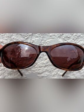 Maui Jim Tortoiseshell Frame Sunglasses with Brown Lenses